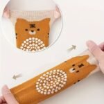 ⁦شراب شتوي مانع للانزلاق + حماية ركبة⁩ - الصورة ⁦2⁩