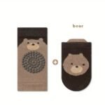 ⁦شراب شتوي مانع للانزلاق + حماية ركبة⁩ - الصورة ⁦4⁩