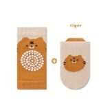 ⁦شراب شتوي مانع للانزلاق + حماية ركبة⁩ - الصورة ⁦5⁩