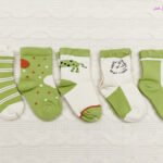 طقم 5 شرابات طويل قطن